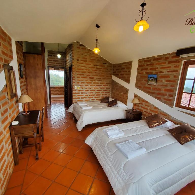 Balcon al Cotopaxi Hosteria - Habitación con cama grande - 7