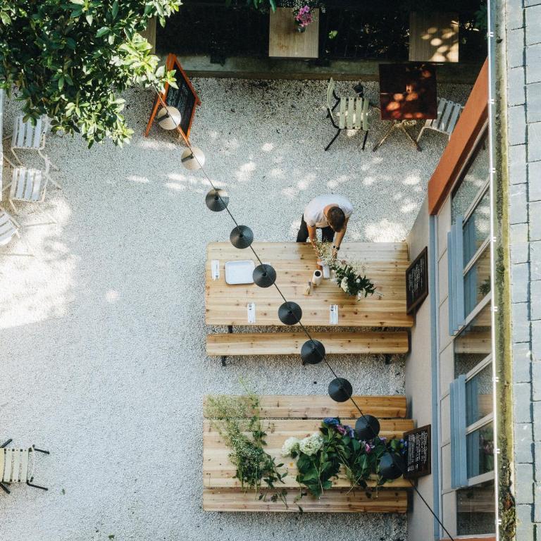 Les Chouettes Hostel - Lit dans Dortoir pour Femmes de 4 Lits - 4