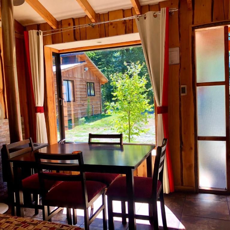Cabañas Peumayén Neltume - Bungalow de 1 dormitorio con vistas al jardín - 5