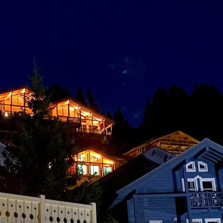 Vue panoramique sur les montagnes plein Sud - T2 Skis aux pieds, Piscine & Spa - Appartement 1 Chambre - 40