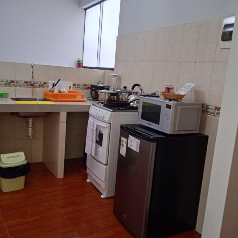 200. Hermoso Departamento con Servicios Incluidos en Chorrillos - One-Bedroom Apartment - 10