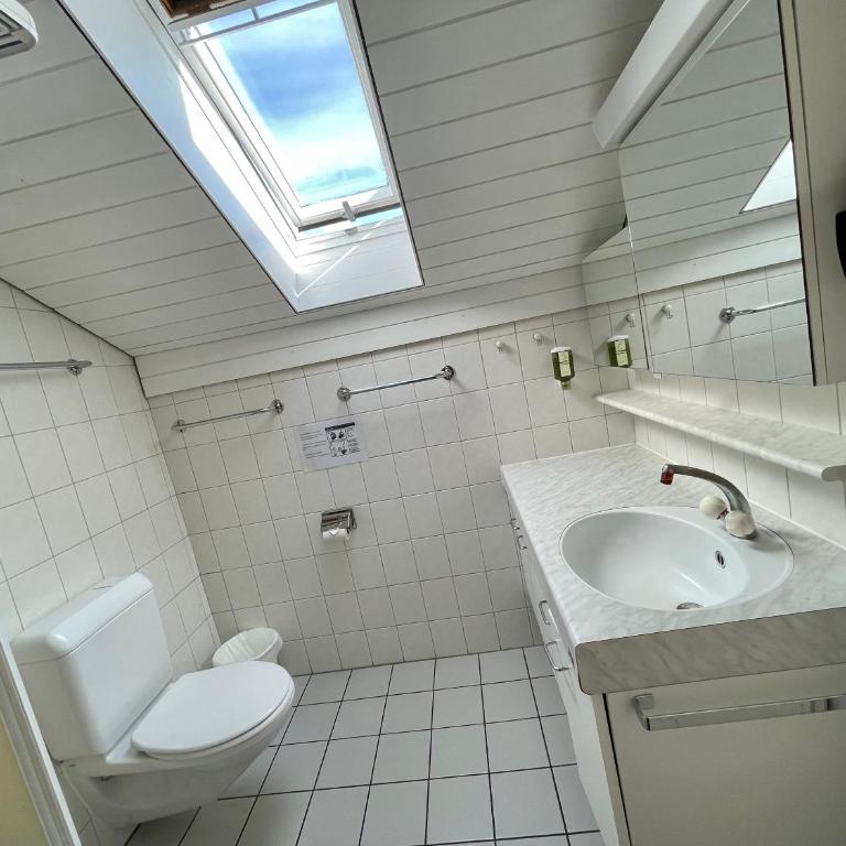Interlaken Marco Hostel - Chambre Double avec Vue sur la Montagne et Salle de Bains Commune - 12