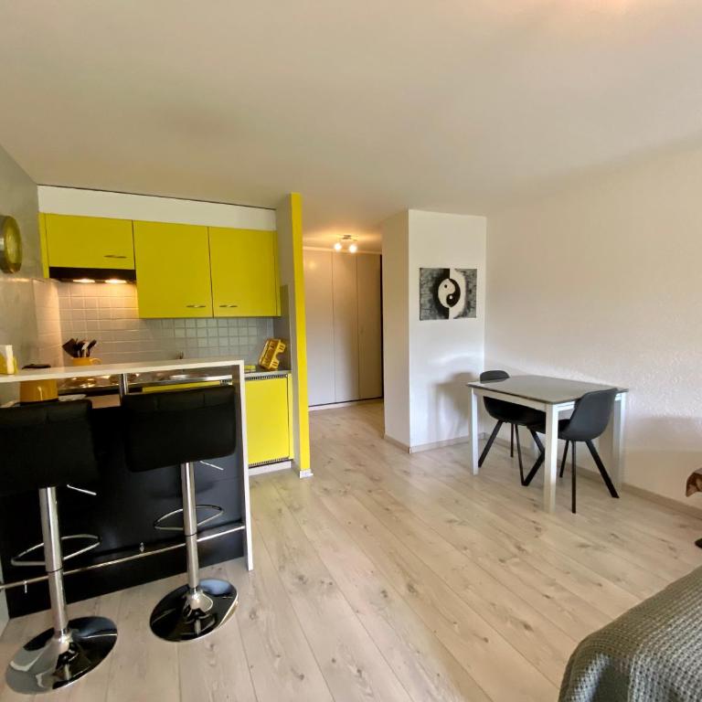 Studios & Appartements famille - Saillon Evasion - Studio mit Gartenblick - 5