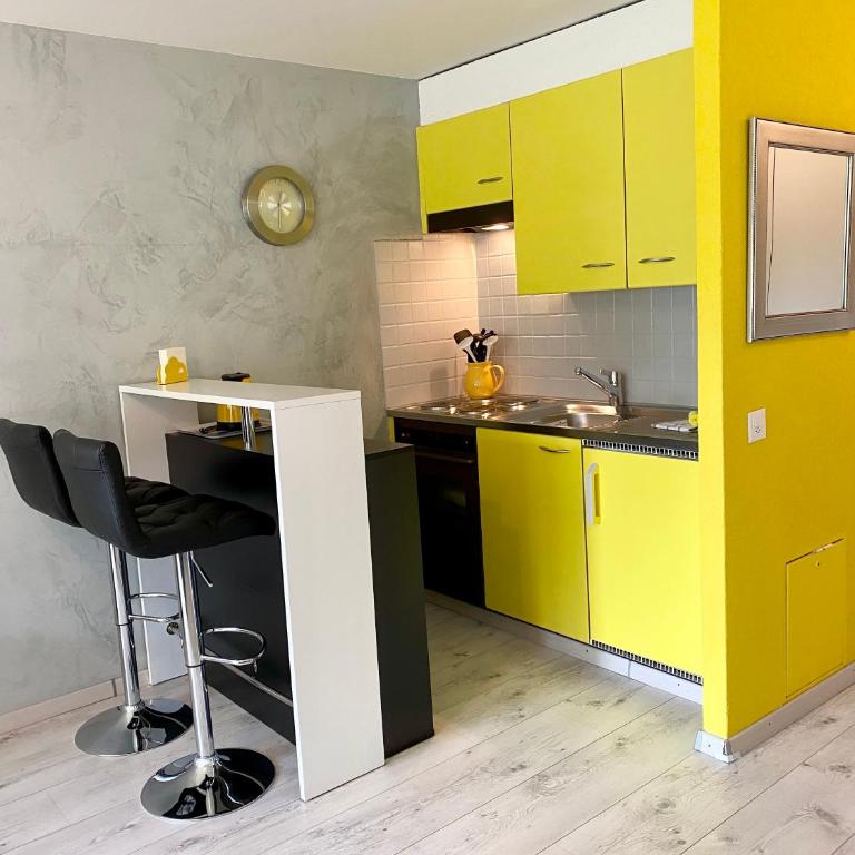 Studios & Appartements famille - Saillon Evasion - Studio mit Gartenblick - 2