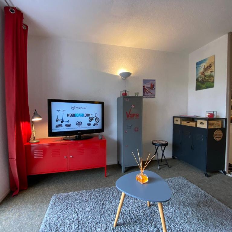 Studio 4 pers à 100m des pistes- Vars les claux - Studio mit Bergblick - 18
