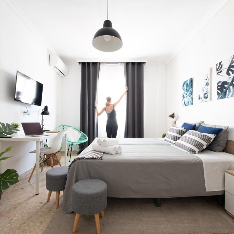 Nordik Rooms Urban - Trinidad "Copenhague" - Habitación Doble Deluxe - 2 camas - 1