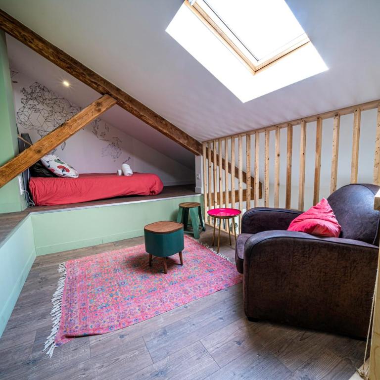 Le Pop'Art - Rent4night Grenoble - Appartamento con Vista Giardino - 11