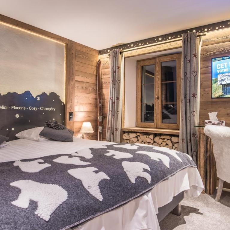 Le Chalet de l'Atelier - Le Nord - Camera Matrimoniale/Doppia con Letti Singoli con Vista Montagna - 4