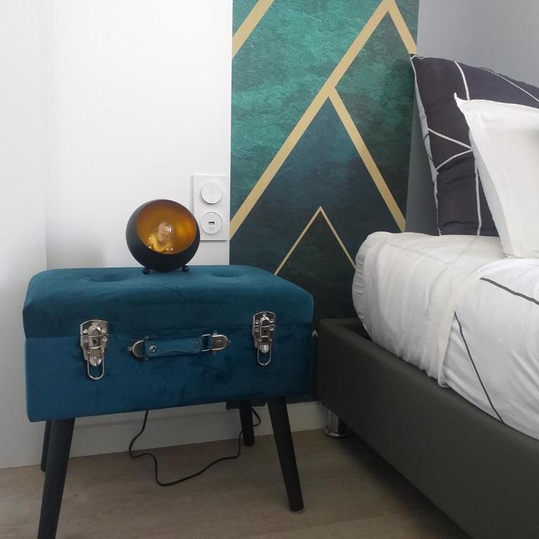 Les Volets Bleus - Au Calme avec petit Jardin et Patio - 3 appartements - Appartement 1 Chambre - 13