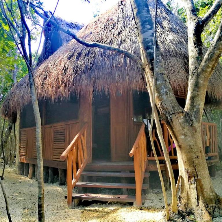 Aldea Maya-Ha Cabañas con cenotes - Cottage with Garden View - 1