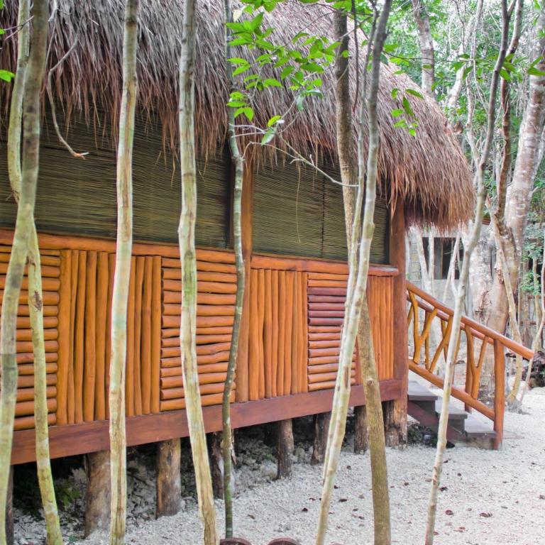 Aldea Maya-Ha Cabañas con cenotes - Cottage with Garden View - 3