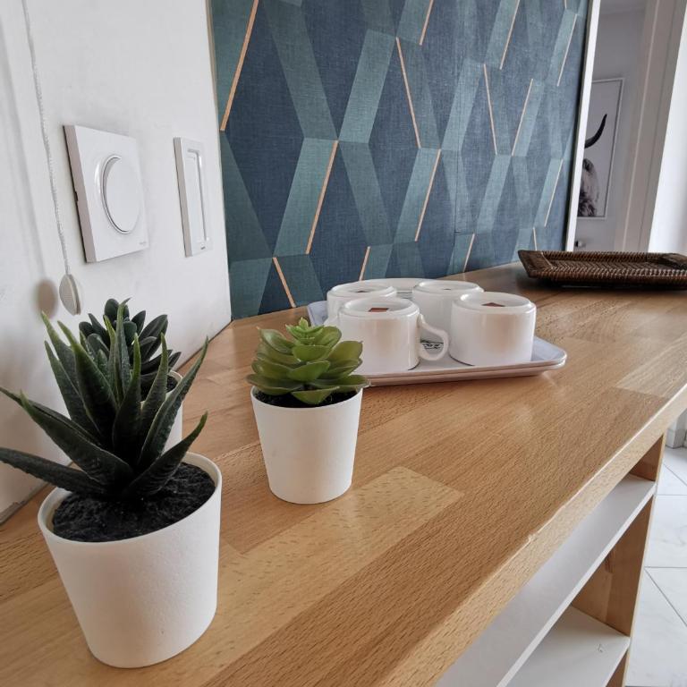 CÔTÉ GARE - Gare - Centre-ville - Wifi - Terrasse - One-Bedroom Apartment - 6