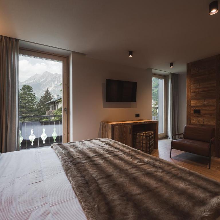 Hotel Alù Mountain Design - Camera Matrimoniale/Doppia con Letti Singoli - 3