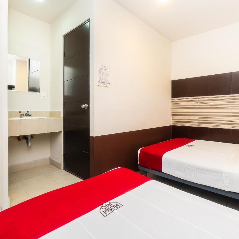 Hotel Río Puebla Centro - Habitación Triple Estándar - 7