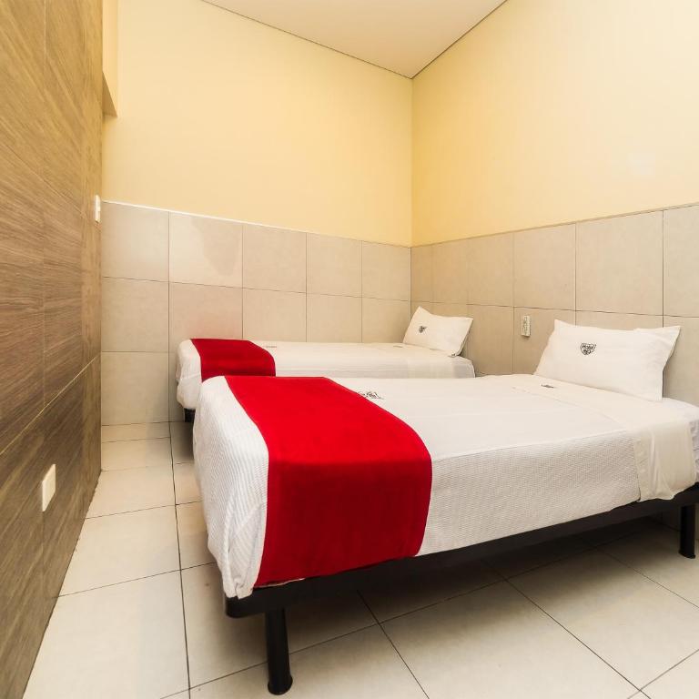 Hotel Río Puebla Centro - Habitación Doble Estándar - 2 camas - 3