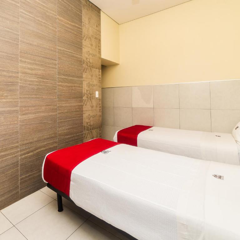 Hotel Río Puebla Centro - Habitación Doble Estándar - 2 camas - 1