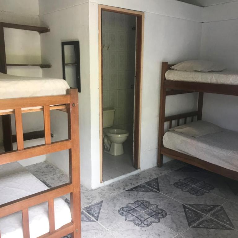 Cabaña La Fortaleza - Habitación Cuádruple con baño privado - 1