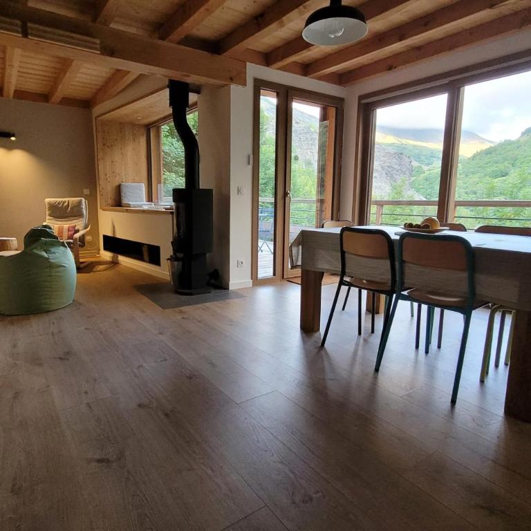 Chalet l'Ecrin, 6 pers, vue panoramique sur la Meije - Chalet - 5