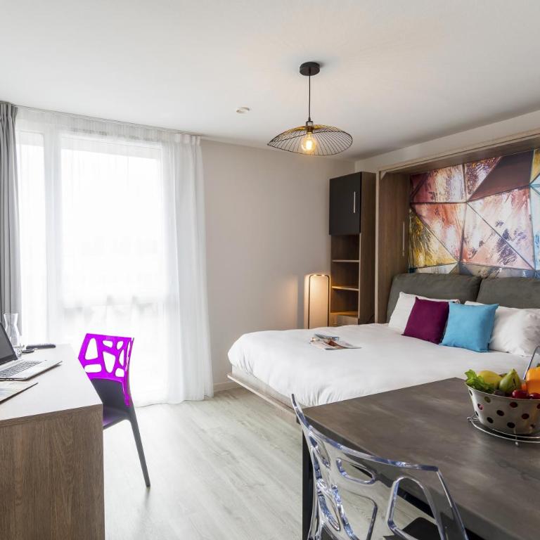Appart-Hôtel Mer & Golf City Bordeaux Lac - Studio Affaires - 3