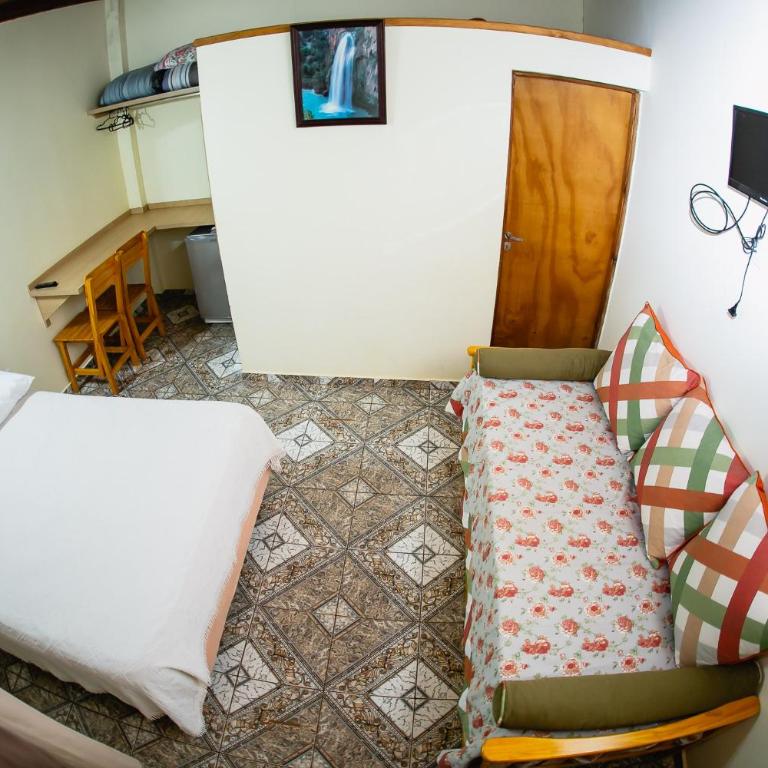 La Posada de Moncho - Habitación Doble con cama supletoria - 2 camas - 5