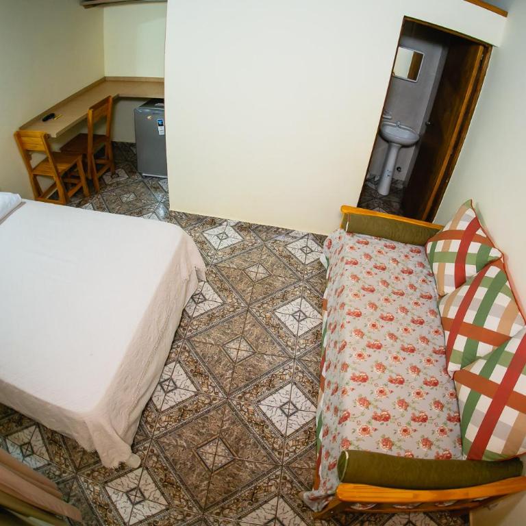 La Posada de Moncho - Habitación Doble con cama supletoria - 2 camas - 4