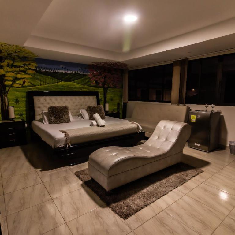 Hospedaje La Masia Salento - Suite con bañera de hidromasaje y cama grande - 6