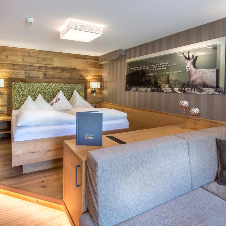 Hotel Jäger - Deluxe Doppelzimmer mit einem Balkon oder einer Terrasse - 5