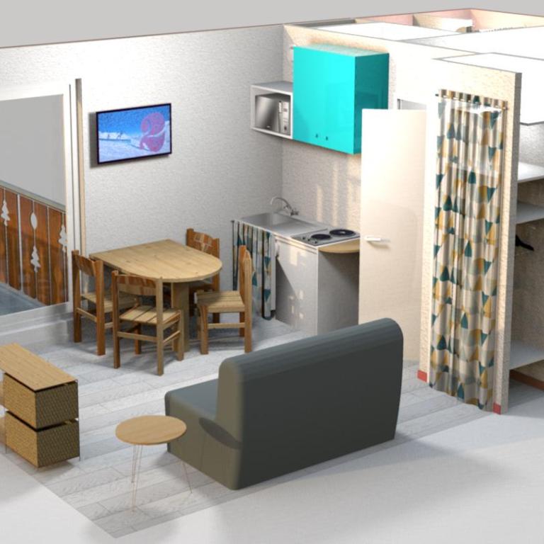 Le scandinave - One-Bedroom Apartment - 1