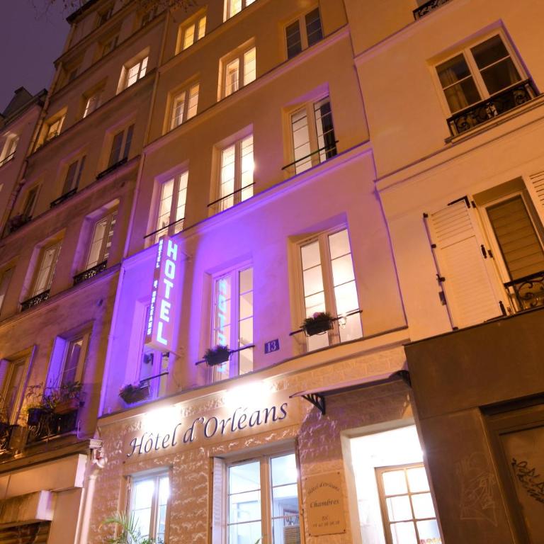 Hotel d'Orléans Paris Gare de l'Est - Camera Singola con Bagno e Servizi Igienici in Comune - 3