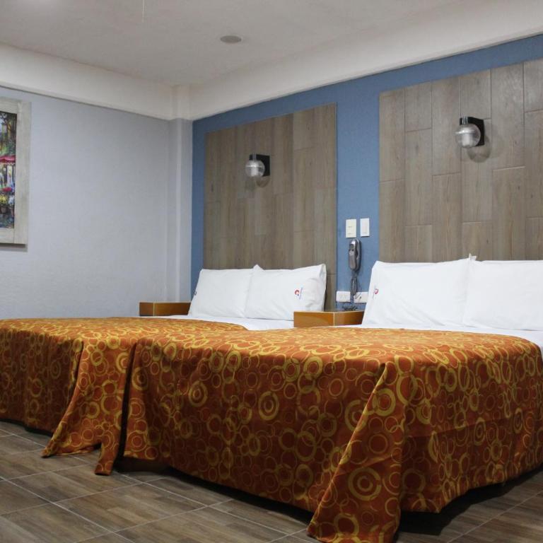 Hotel Central Puebla - Habitación Doble Superior - 2 camas - 1