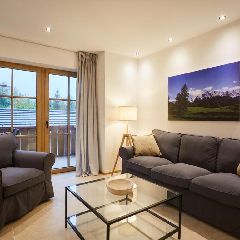 Zugspitzerei - Premium Chalet Ferienwohnungen - Apartment mit 2 Schlafzimmern - 8