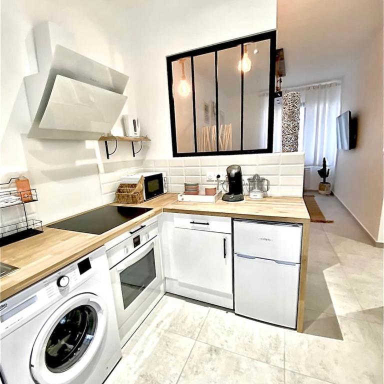 L’Escale - Le Boho + garage + NETFLIX - One-Bedroom Apartment - 7