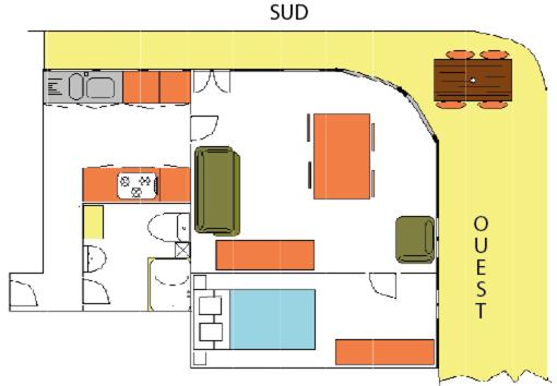 Chalet Mon Idole Spa - Appartement 1 Chambre - 13