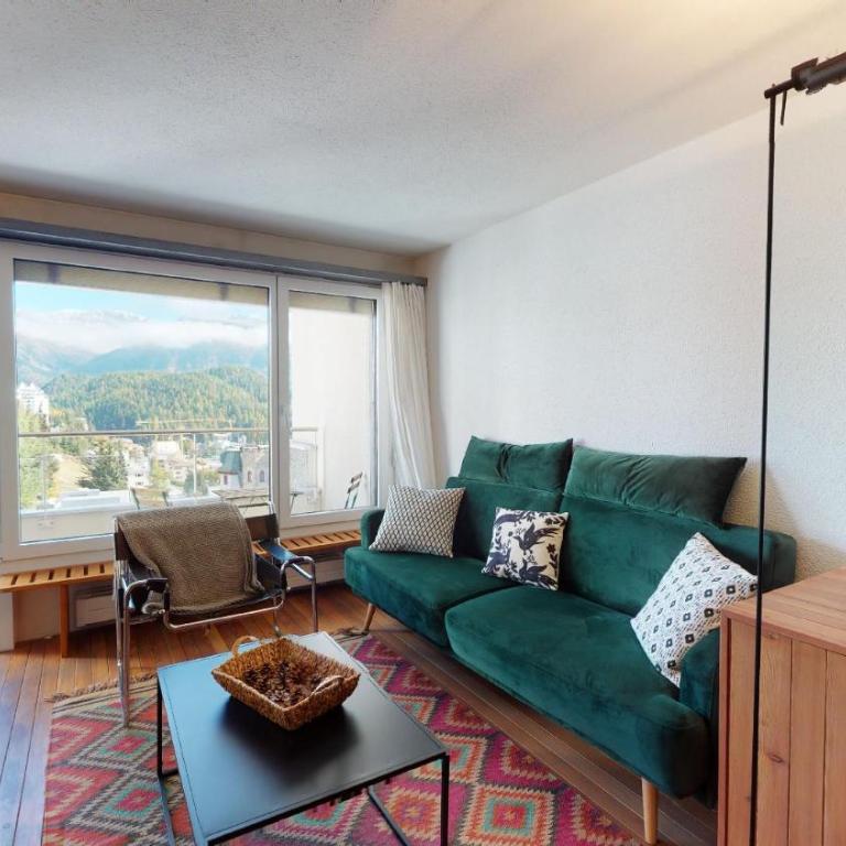 Abitaziun Au Reduit 404 - St Moritz - Apartment mit Blick auf die Berge - 15