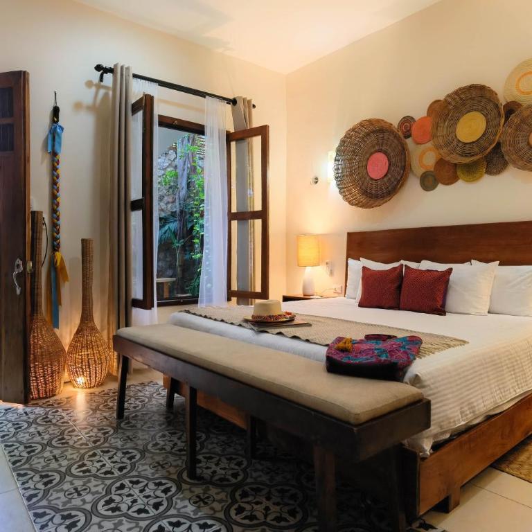 Le Muuch Hotel Boutique - Habitación Estándar - cama extragrande - 5