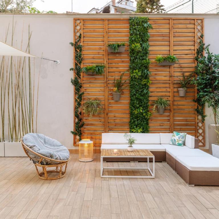 G&G Green Garden - Appartamento con Ampio Terrazzo esterno By followgreenhouserome - Appartement 1 Chambre - 1