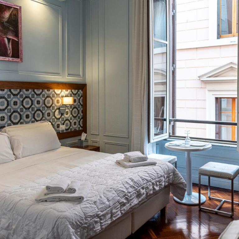 Navona Central Suites - Suite Senior con Vasca Idromassaggio e Sauna - 17