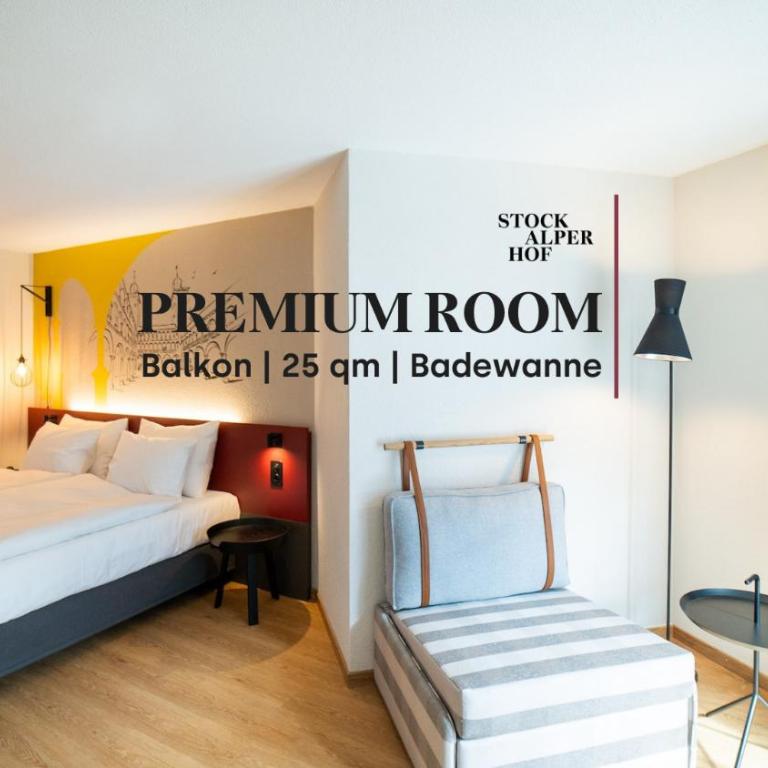 Boutique Hotel Stockalperhof - Premium Room with Balcony - 1
