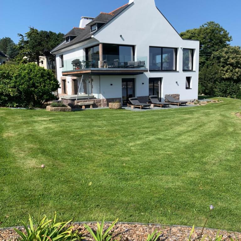 Villa l'hermine Vue mer exceptionnelle, prestation luxe contemporaine avec cinema et spa, borne voit électrique - Villa - 41