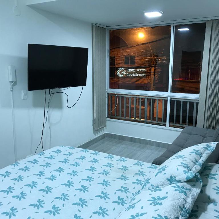 Aparta estudio amoblado Medellin, San joaquin - Apartamento de 1 dormitorio - 4