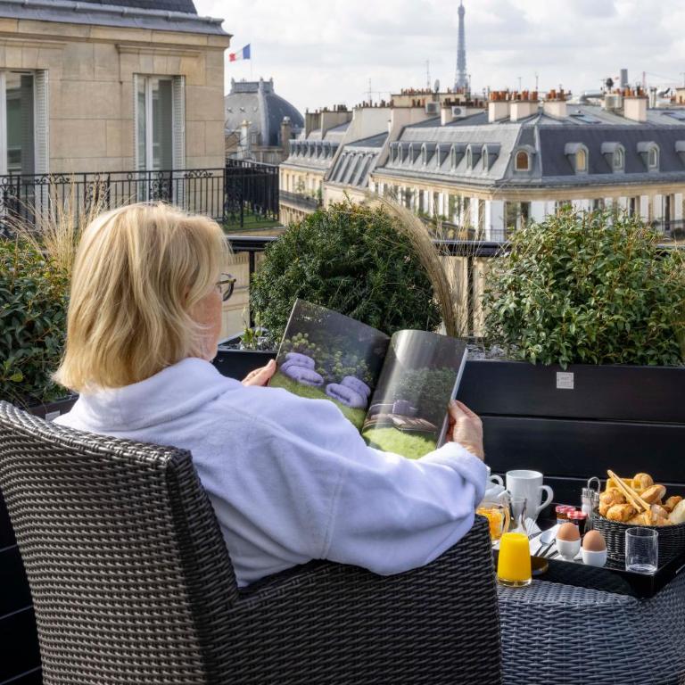 Le 12 Hôtel - Suite Junior Eiffel avec Terrasse - 19