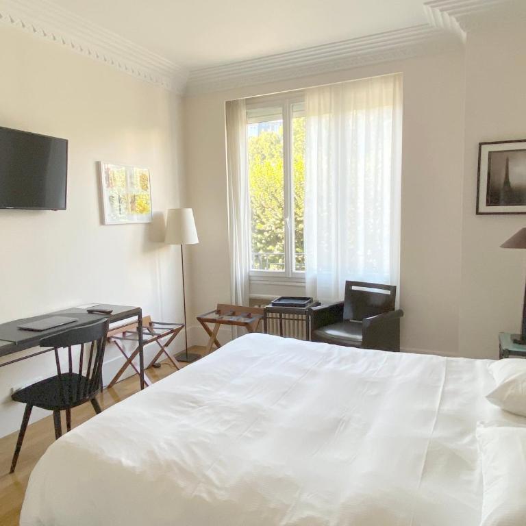 La Villa Paris - B&B - Chambre Lit King-Size Supérieure - 11
