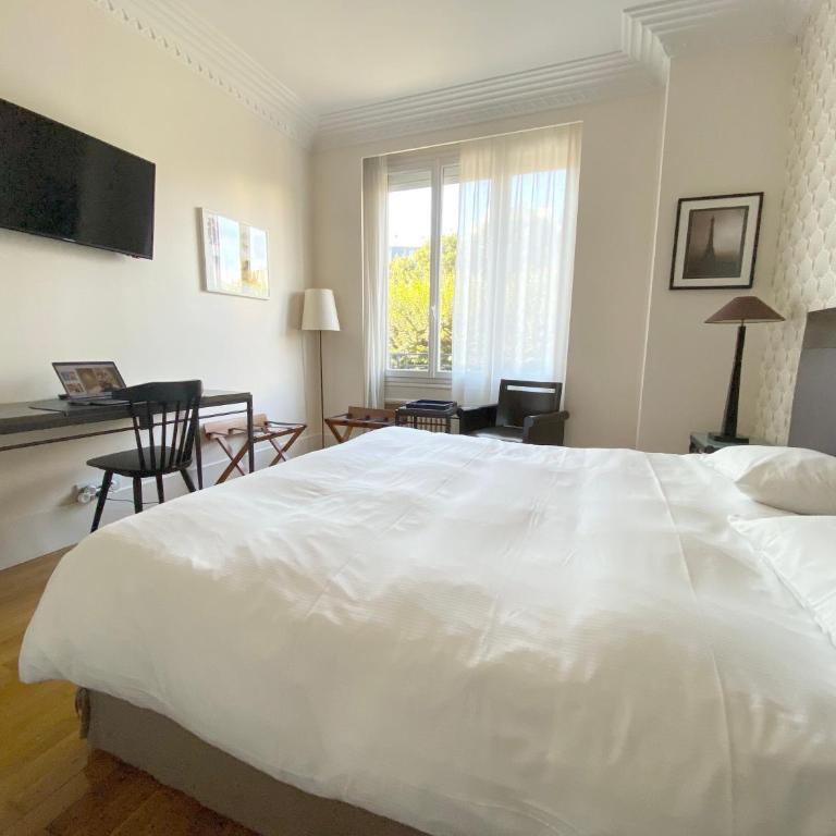 La Villa Paris - B&B - Chambre Lit King-Size Supérieure - 5