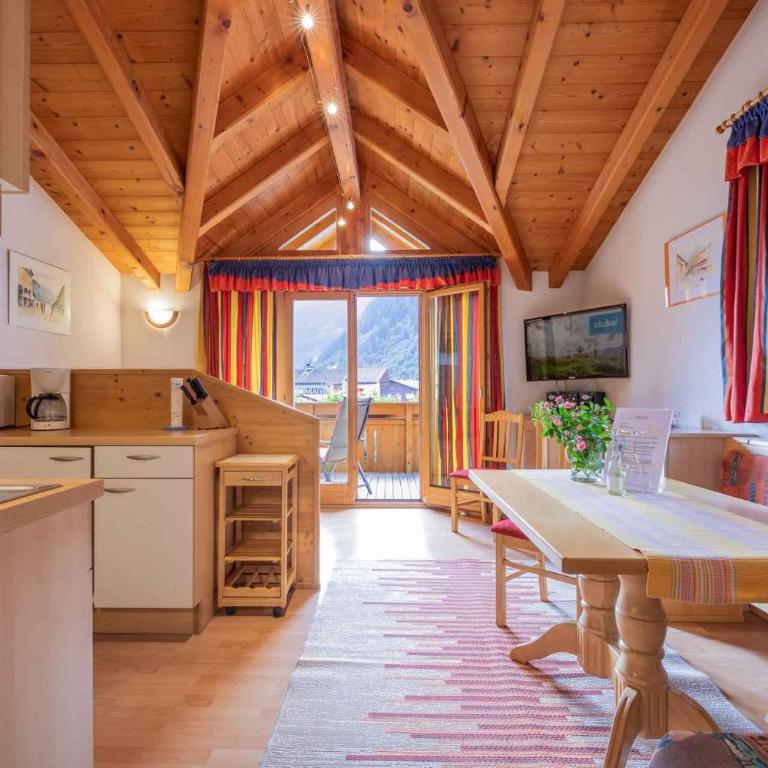 Ferienhaus Artho - Apartment mit Blick auf die Berge - 6