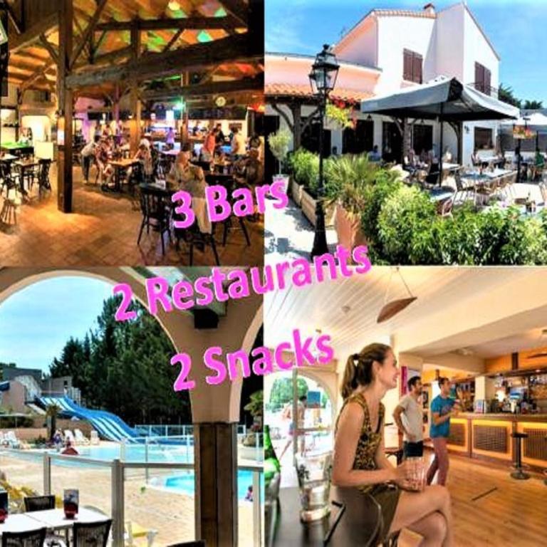 Mobile Home - Sleeps 4 - Parking - Family Pools - Chambre Double - Vue sur Parc - 12