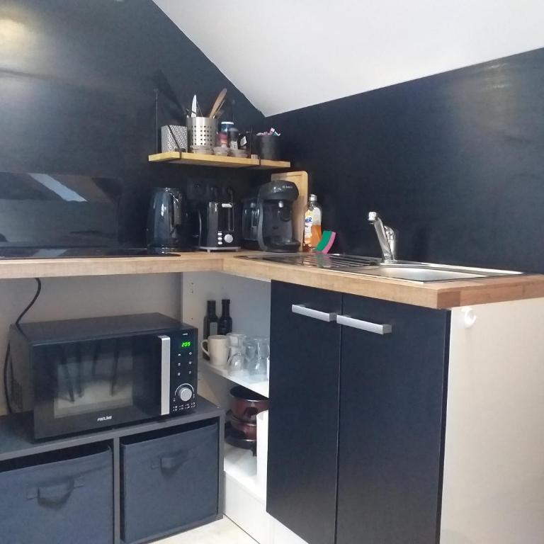 Les Volets Bleus - Au Calme avec petit Jardin et Patio - 3 appartements - Studio - 1