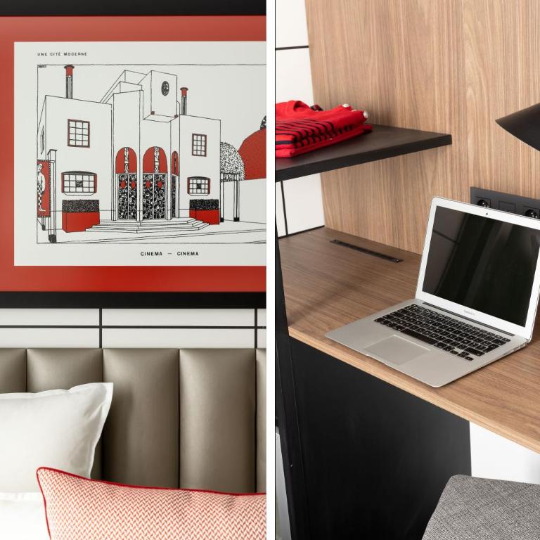 Hôtel Moderniste - Chambre Double ou Lits Jumeaux Medium - 9