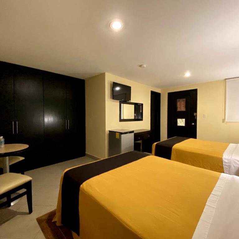 Hotel Escala Puebla Centro - Habitación Doble - 2 camas - 4