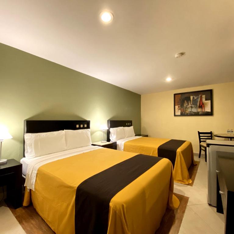 Hotel Escala Puebla Centro - Habitación Doble - 2 camas - 7