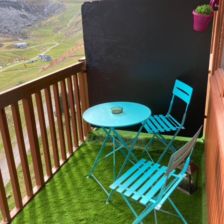Studio mongie aux pieds des pistes avec balcon - Studio - Vue sur Montagne - 23